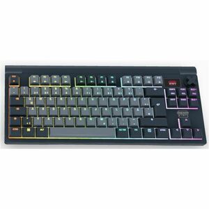 CHERRY XTRFY G80-3883 Gaming Keyboard - Tenkeyless - Wired/Wireless Connectivity - USB Type A Interface - RGB LED - Englis