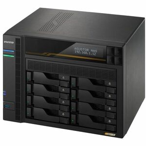 ASUSTOR LOCKERSTOR 8 Gen3 AS6808T SAN/NAS Storage System - Ryzen Embedded V3C14 Quad-core (4 Core) 2.30 GHz - 8 x HDD Supp
