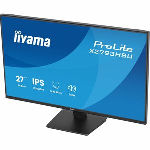 Moniteur LED iiyama ProLite X2793HSU-B1 27" Classe Full HD - 16:9 - Noir mat - 68,6 cm (27") Viewable - Technologie IPS - 