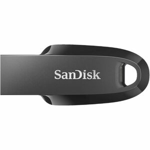 SanDisk Ultra Curve SDCZ550-512G-I35 512 GB USB 3.2 (Gen 1), USB 3.0, USB 2.0 Flash Drive - Black - 100 MB/s Read Speed - 