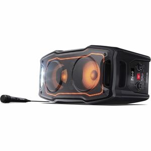 Sharp XParty Sing PS-931 Tragbar Bluetooth Lautsprechersystem - 180 W RMS - Schwarz - Tabletop - Aufladbarer Akku - USB