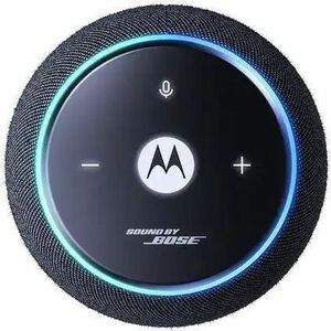 Motorola Mobility Portable Bluetooth Speaker System - 30 W RMS - Carbon - Wireless LAN - Battery Rechargeable