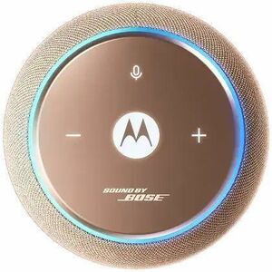 Motorola Mobility Portable Bluetooth Speaker System - 30 W RMS - Warm Taupe - Wireless LAN - Battery Rechargeable