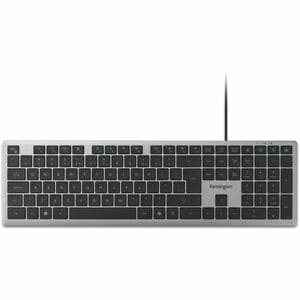 Clavier Kensington KB515 - Pleine taille - Câble Connectivité - USB Type A, USB Type C Interface - Anglais international -