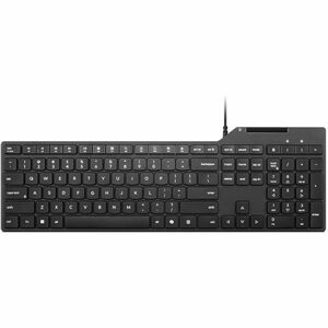 Lenovo Keyboard - Full-size - Cable Connectivity - USB Type A Interface - English (UK) - Black - Plunger Keyswitch - 112 K
