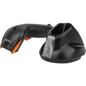 Wireless 2D Handheld Barcode Scanner, 250mm Scan Depth, up to 80m effective range (line of sight), Max Ambient Light 100,0