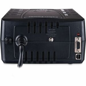 CyberPower CP600LCD Intelligent LCD UPS Systems - 600VA/340W, 120 VAC, NEMA 5-15P, Compact, 8 Outlets, LCD, PowerPanel® Pe
