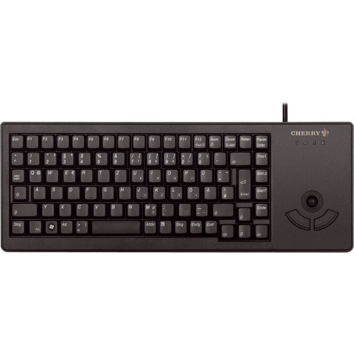 CHERRY G84-5400 Keyboard - Cable Connectivity - USB Interface - Spanish - Black - 89 Key(s)