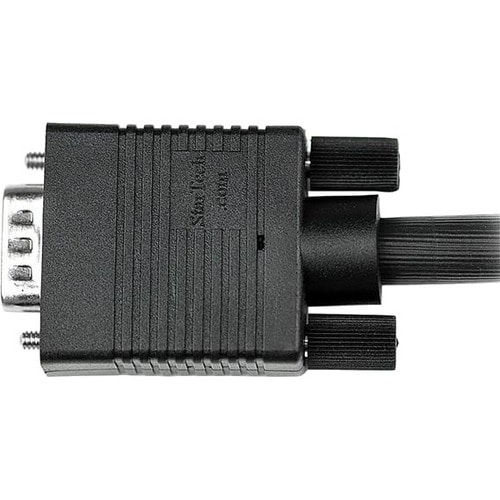 StarTech.com 5m VGA Monitorkabel - Koaxial HD15 Video Kabel - St/St - Cable for Monitor, Videogerät - Abschirmung - Schwarz