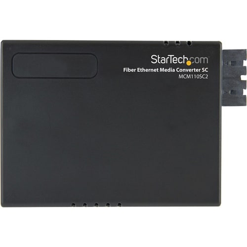 StarTech.com 10/100 Multi Mode Fiber Ethernet Media Converter SC 2 km - Convert an RJ-45 10/100Mbps Ethernet network conne