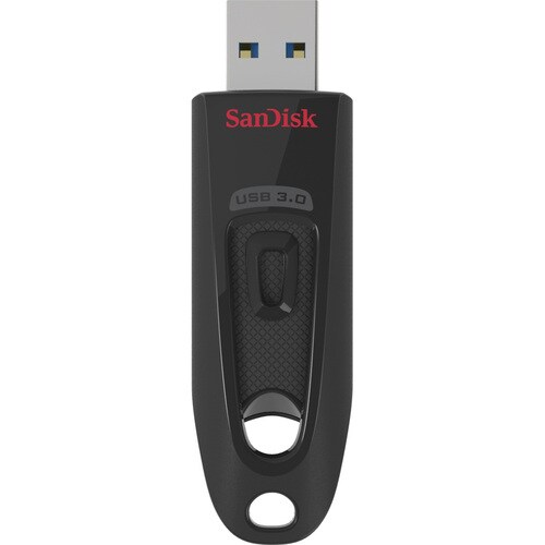 SanDisk Ultra 32 GB USB 3.0, USB 2.0 Flash-Laufwerk - Schwarz - 130 MB/s Lesegeschwindigkeit - 5 Jahr(e) Garantie