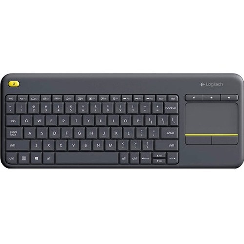 TECLADO K400 PLUS BLACK WIRELESS