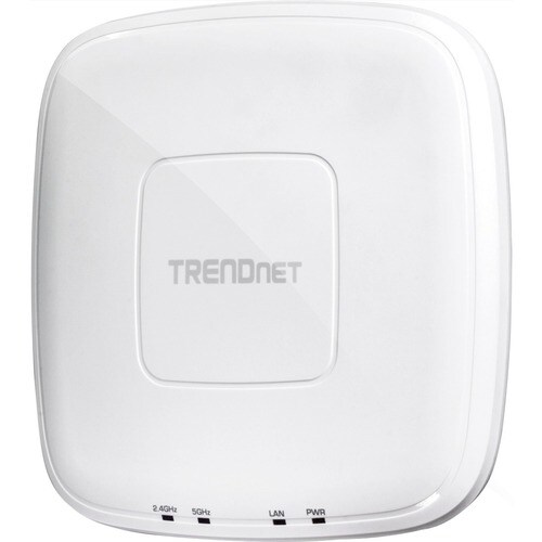TRENDnet TEW-821DAP IEEE 802.11ac 1.17 Gbit/s Wireless Access Point - 2.40 GHz, 5 GHz - 4 x Internal Antenna(s) - MIMO Tec