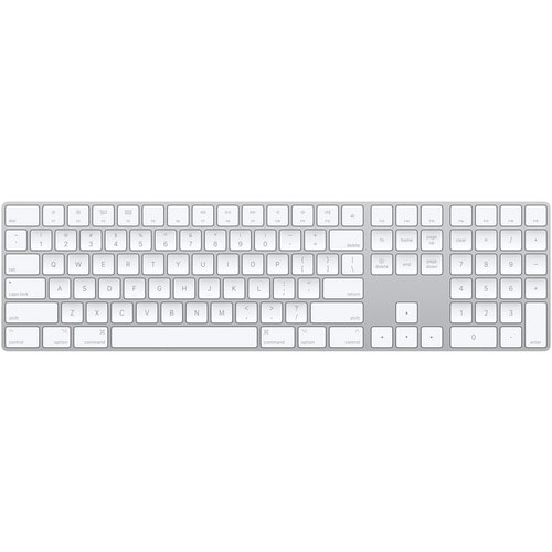 Apple Magic Keyboard - Wireless Connectivity - English (US) - White - Scissors Keyswitch - Bluetooth - iOS, Mac OS