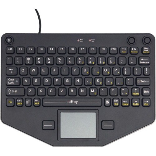 Gamber-Johnson SL-80-TP Tastatur - Kabel Konnektivität - USB Schnittstelle - TouchPad - Englisch (US)