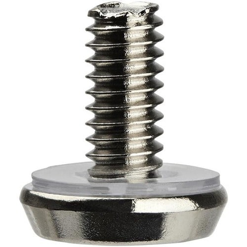 StarTech.com 12-24 Server Rack Screws - 50 pack - Nickel-plated (CABSCRWS1224) - Mounting Screw - 12 - Steel - Silver - 50