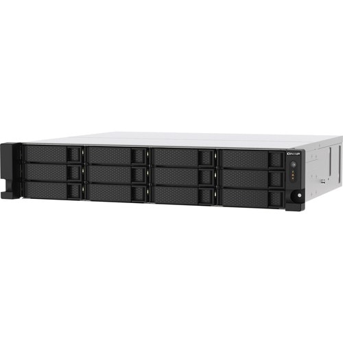 Sistema di memorizzazione SAN/NAS QNAP TS-1273AU-RP-8G - 8 x Vani totali - 5 GB Capacità memoria Flash - AMD Ryzen V1500B 
