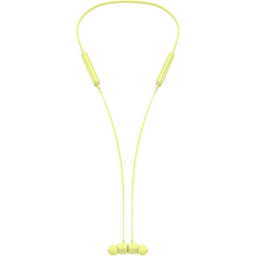 Beats by Dr. Dre Flex Wireless Behind-the-neck, Earbud Stereo Earset - Citrus Yellow - Binaural - In-ear - Bluetooth