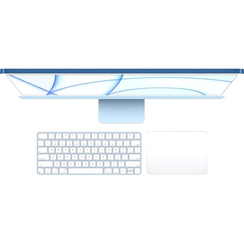 Apple iMac MJV93BZ/A All-in-One Computer - Apple M1 Octa-core (8 Core) - 8 GB RAM - 256 GB SSD - 61 cm (24") 4.5K 4480 x 2