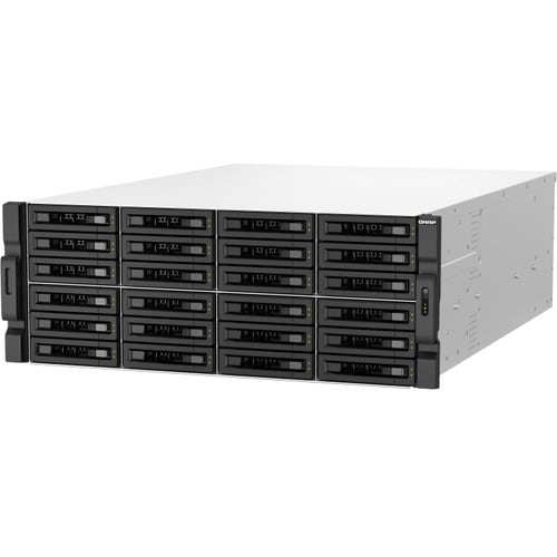 Sistema di memorizzazione SAN/NAS QNAP TS-h3087XU-RP-E2378-64G - 30 x Vani totali - 5 GB Capacità memoria Flash Xeon E-237