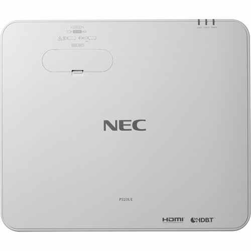 NEC Display P627UL 3LCD Projector - 16:10 - White - 1920 x 1200 - Front - 2160p - 2000 Hour Normal Mode - WUXGA - 600,000: