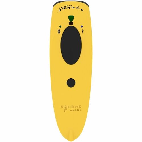 Socket Mobile SocketScan S720 Handheld Barcode Scanner Kit - Wireless Connectivity - Yellow - 1D, 2D - LED - Linear - Blue