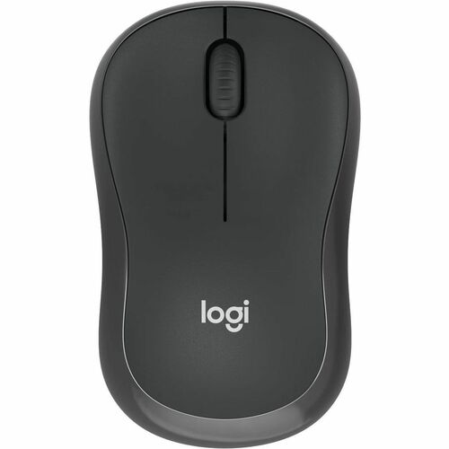 Logitech M240 Mouse - Bluetooth - USB Type A - Optical - 3 Button(s) - Graphite - Wireless - 2.40 GHz - 4000 dpi - Scroll 