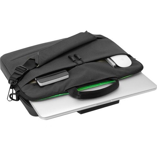 Incase City Carrying Case (Briefcase) for 33 cm (13") MacBook Pro - Black - 270 x 500D Polyester Body - Shoulder Strap
