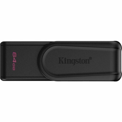 Kingston DataTraveler Exodia S 64 GB USB 3.2 (Gen 1) Flash Drive - Black - 1