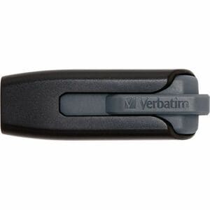 Microban Store 'n' Go V3 16 GB USB 3.2 (Gen 1) Type A Flash Drive - Grey - 1 Each