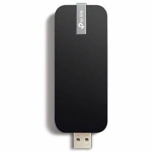 TP-Link Archer T4U IEEE 802.11 a/b/g/n/ac Dual Band Wi-Fi Adapter for Desktop Computer, Media Player, Notebook, Smart TV -