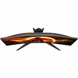 AOC CQ27G2U 27" Class WQHD Ecrã curvo Monitor LCD para gaming - 16:9 - Preto - 68,6 cm (27") Viewable - Alinhamento vertic