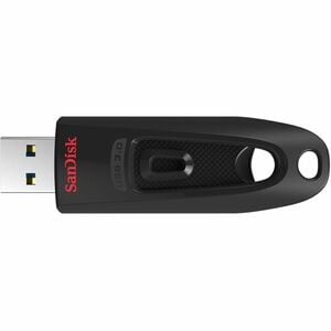 SanDisk Ultra 128 GB USB 3.0 Flash Drive - Black - 128-bit AES - 130 MB/s Read Speed - 5 Year Warranty