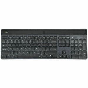 Targus AKB868UK Keyboard - Full-size - Wireless Connectivity - English (UK) - Black - Bluetooth - 5 - Mac OS, iOS, Android