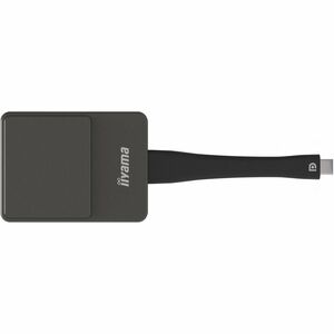 iiyama WP D002C Singleband Wi-Fi 4 IEEE 802.11n 300 Mbit/s Wireless Presentation Gateway - Silber, Schwarz - 5 GHz - 4,50 W