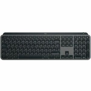 Logitech MX Keys S Keyboard - Compact - Wireless Connectivity - USB Interface - Danish, Norwegian, Swedish, Finnish - QWER