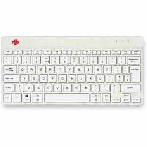 R-Go Compact Break ergonomic keyboard, QWERTY (UK) - bluetooth, white