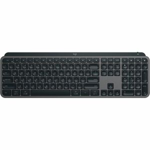 Logitech MX Keys S 键盘 - 实际大小 - 无线 连接 - C型 USB 接口 - 英文 - 灰 - 膜/剪刀 按键开关 - 蓝牙 - 10 m - 108 Key(s) - Windows 10, Windows 11, m