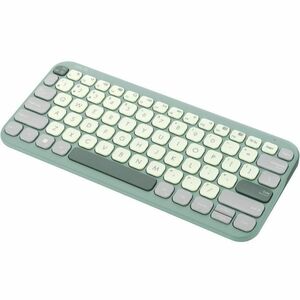 Asus Marshmallow KW100-GTL Keyboard - Compact - Wireless Connectivity - Green Tea Latte - Scissors Keyswitch - Bluetooth -