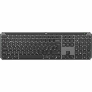 Logitech Signature Slim K950 Keyboard - Full-size - Wireless Connectivity - USB Type A Interface - Danish, Norwegian, Swed