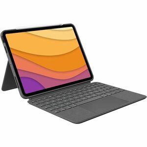 Logitech Combo Touch Tastatur/Cover für 27,9 cm (11 Zoll) Apple iPad Air 11 (2024), iPad Air (5. Generation) Tablet - Nied