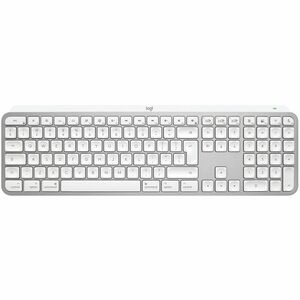 Logitech MX Keys S Keyboard - Full-size - Wireless Connectivity - English (US) - QWERTY Layout - Pale Gray - Membrane/Scis