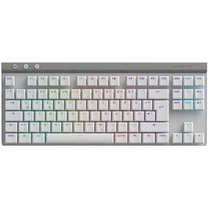 Logitech G G515 LIGHTSPEED TKL Gaming Keyboard - Wired/Wireless Connectivity - USB Type A Interface - RGB LED - German - Q
