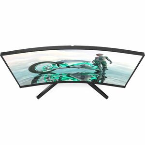 Evnia 32M2C3500L 32" (81.3 cm) Class WQHD Curved Screen Gaming LED Monitor - 16:9 - Textured Charcoal - 31.5" (80 cm) View