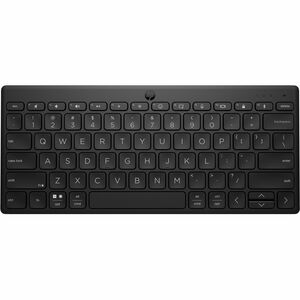 HP 355 Rugged Keyboard - Wireless Connectivity - Black - Plunger Keyswitch - Bluetooth - 5.2 - 10 m (393.72") - 12 Hot Key
