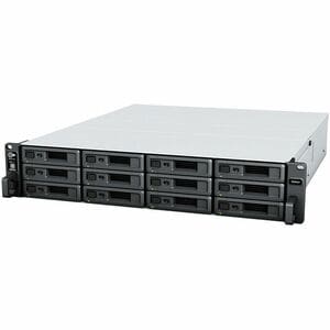 Synology RackStation RS2423+ 12 x 总跨数 SAN/NAS 存储系统 - AMD Ryzen 四核（4 个核心） 3.35 GHz - 8 GB RAM - DDR4 SDRAM - 2U 可机架安装 - 0 x