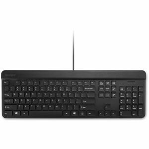 Kensington KB201 Simple Solutions™ Wired Keyboard - TAA - Cable Connectivity - Full-size - USB Type A Interface - Windows,