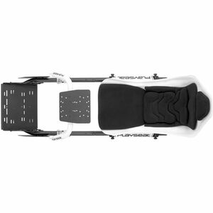 Playseats Simulation Cockpit - Carbon Steel, PU Leather, Fabric - Black, White