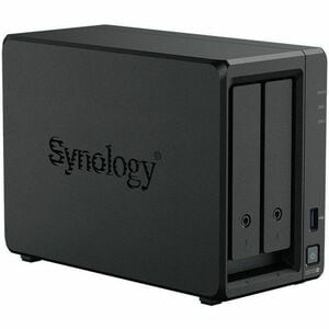 Synology DiskStation DS725+ 2 x 总跨数 SAN/NAS 存储系统 - AMD 双核（2 个核心） 2.60 GHz - 4 GB RAM - DDR4 SDRAM 台式机 - Serial ATA - Seria