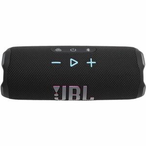 JBL Flip 7 Portable Bluetooth Speaker System - 35 W RMS - Funky Black - 60 Hz to 20 kHz - Battery Rechargeable - 1
